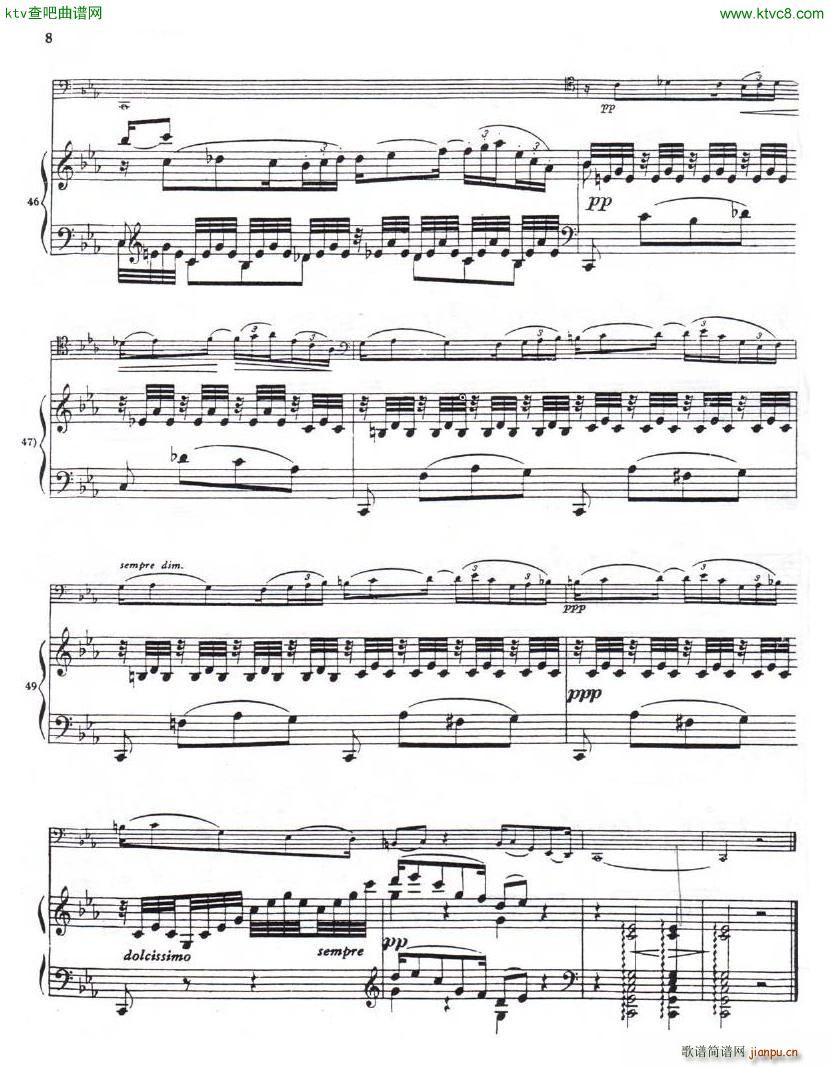 Faure Elegie for piano and cello7