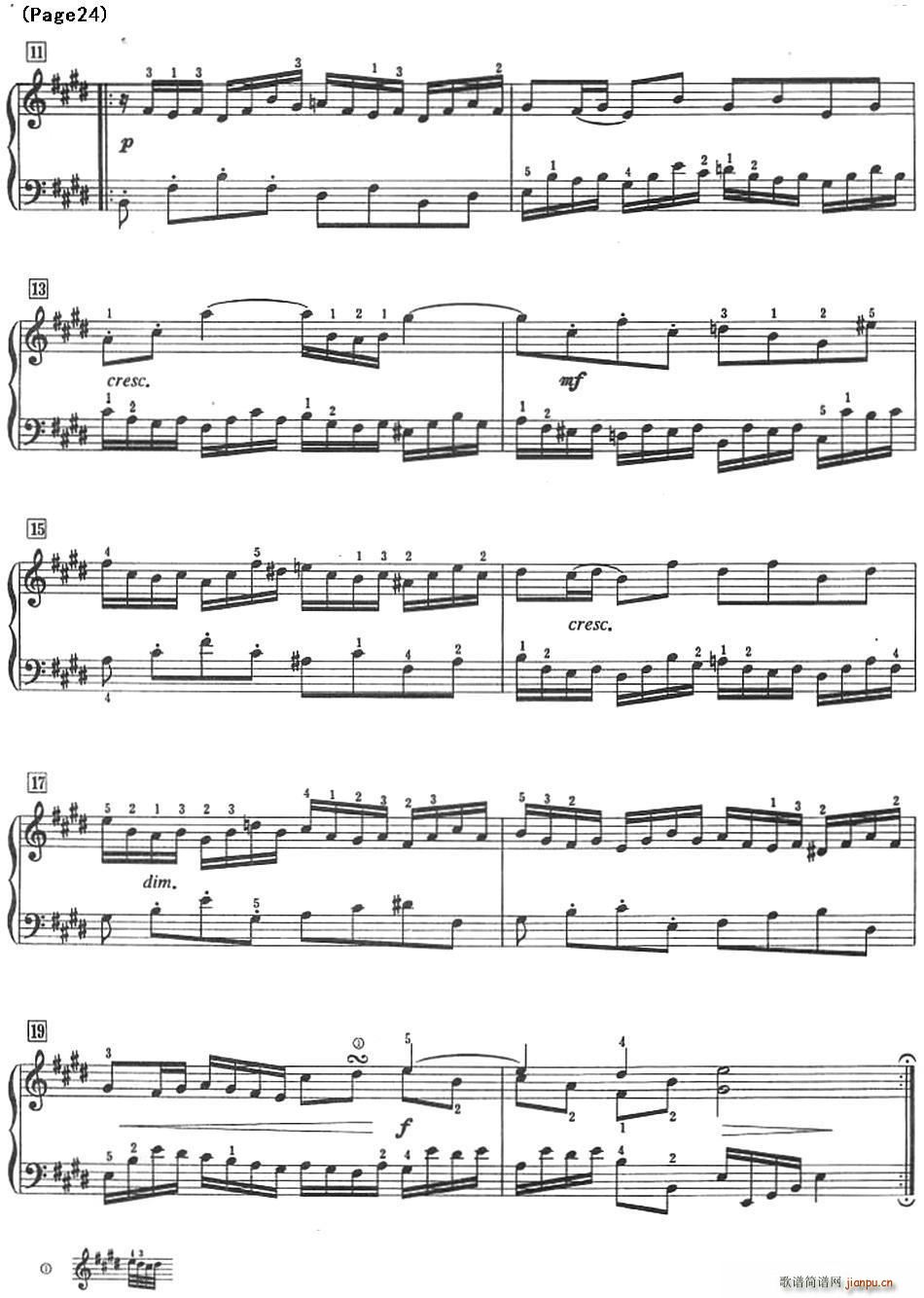 巴赫小前奏曲（NO 17-NO 18)2