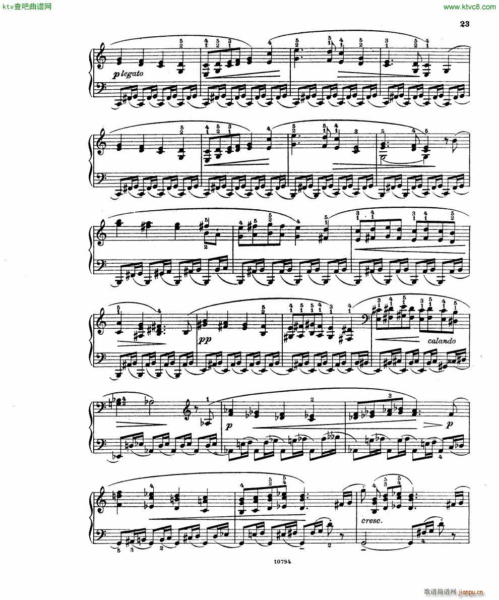 Fuchs Robert Improvisation pour clavier op 1121