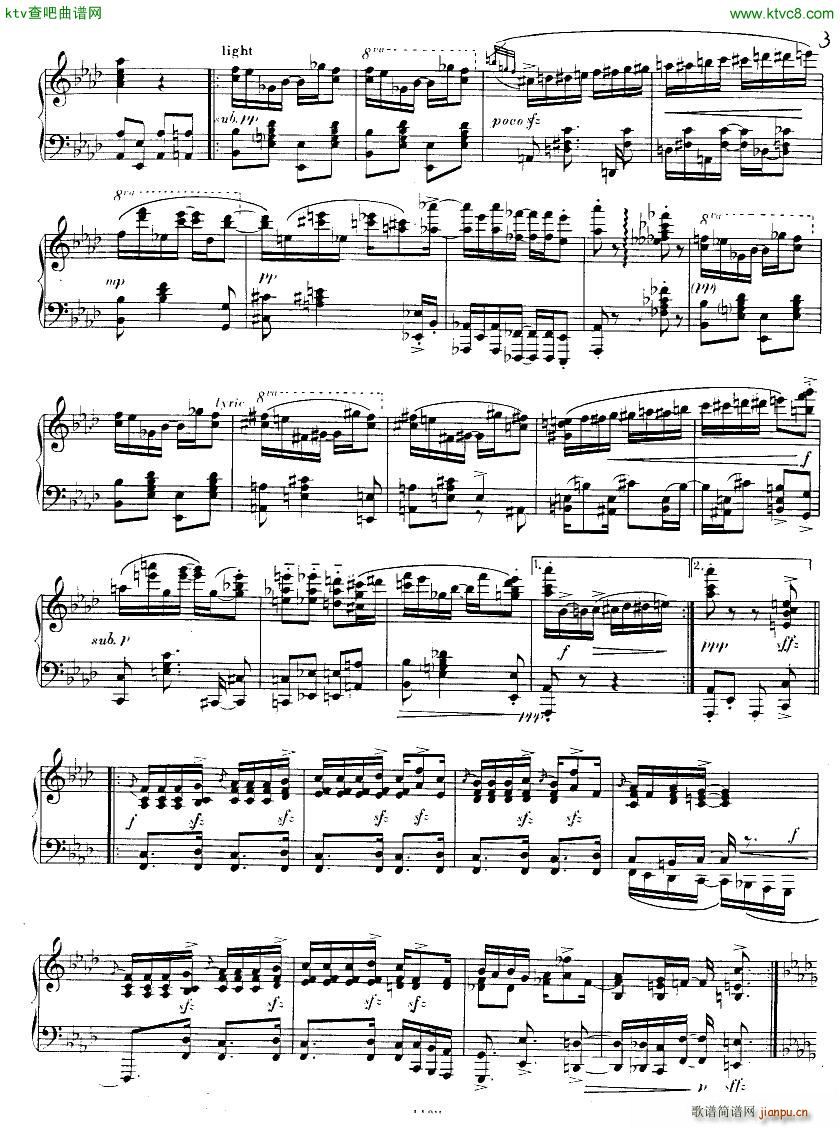 Albright Grand Sonata in Rag3