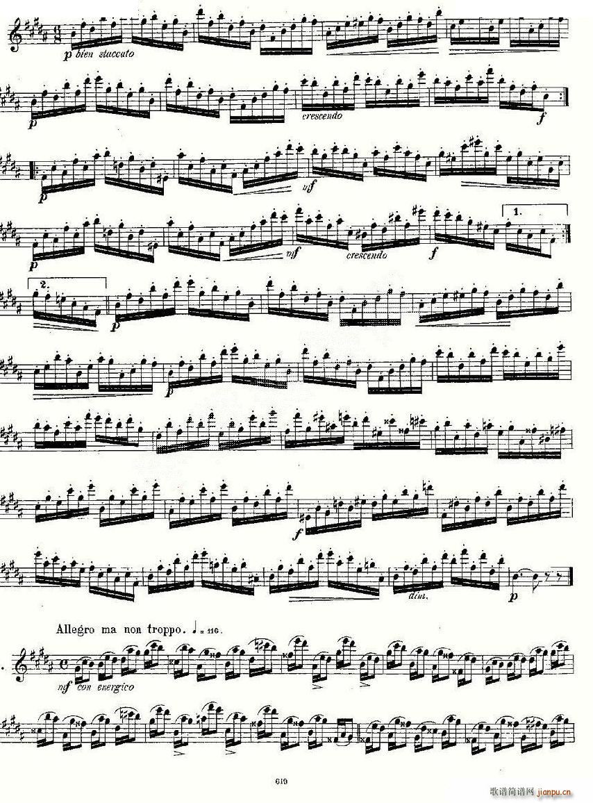 24 instructive Uebungen Op 30 1 12 笛萧谱12