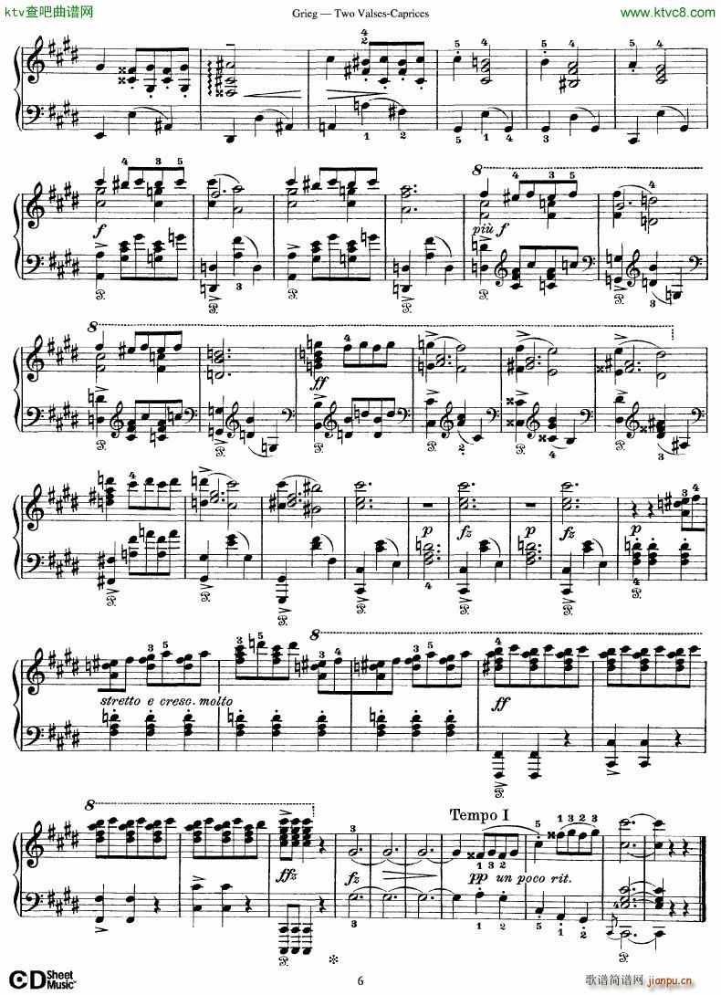Grieg Two Valses Caprices6