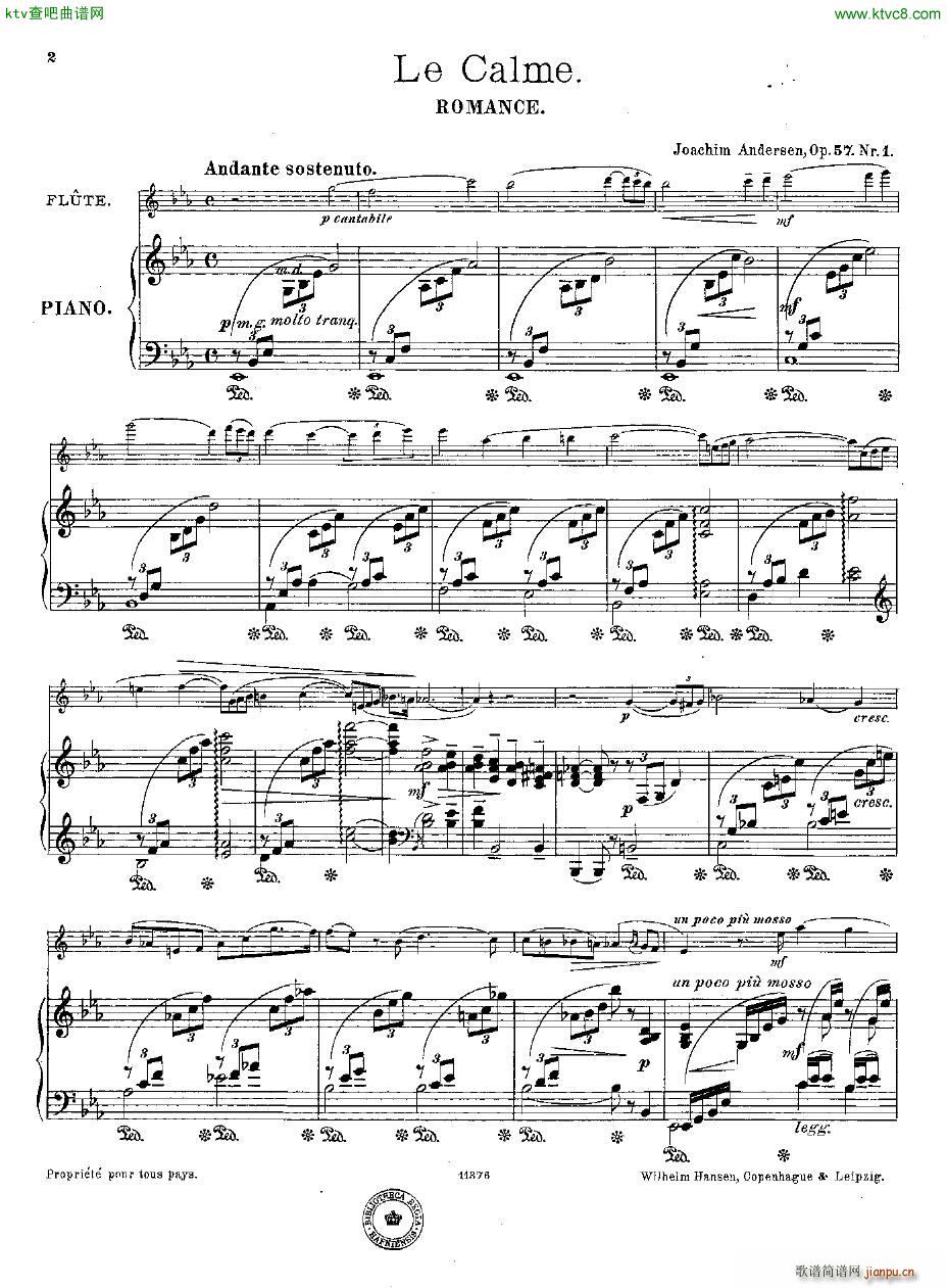 Andersen op 57 Trois Morceaux fl pno2