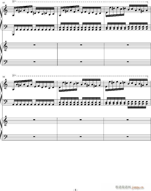 送给侄子的钢琴变奏曲_abimusic8