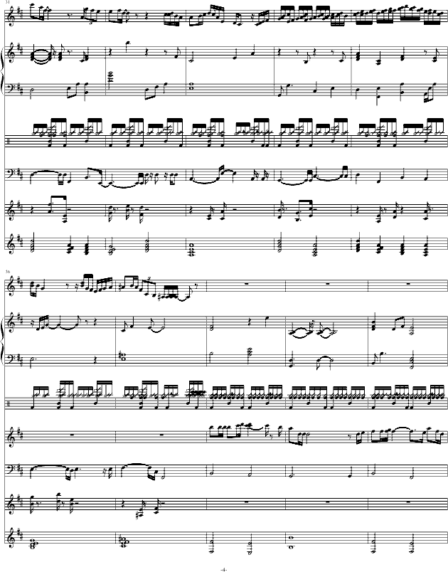 Finding the Answer-钢琴谱(钢琴曲)-swenl4