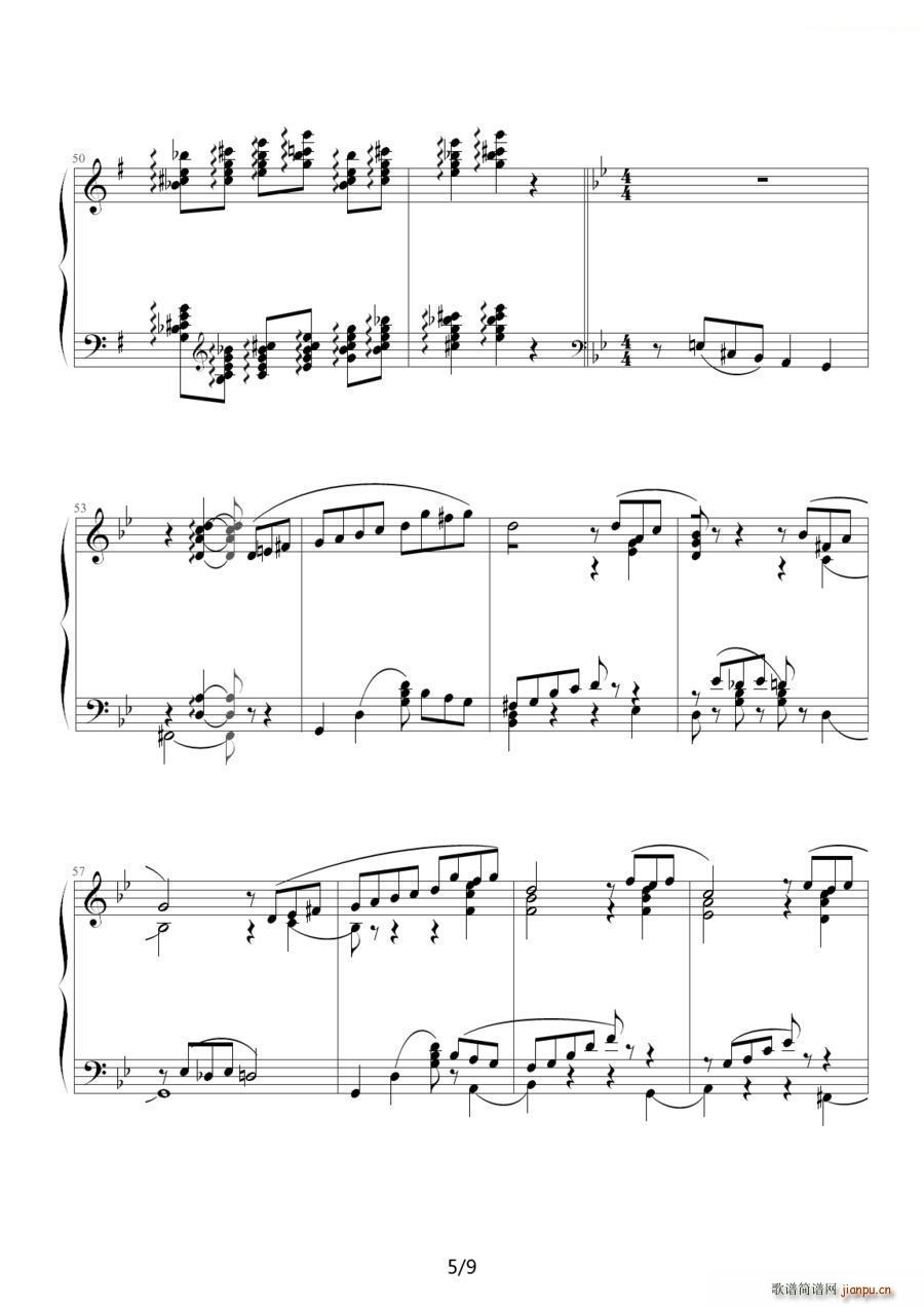 船歌（柴科夫斯基作曲版）5