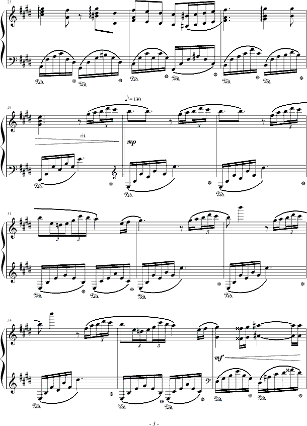 肖邦的钢琴叙事曲-钢琴谱(钢琴曲)-肖邦-chopin3