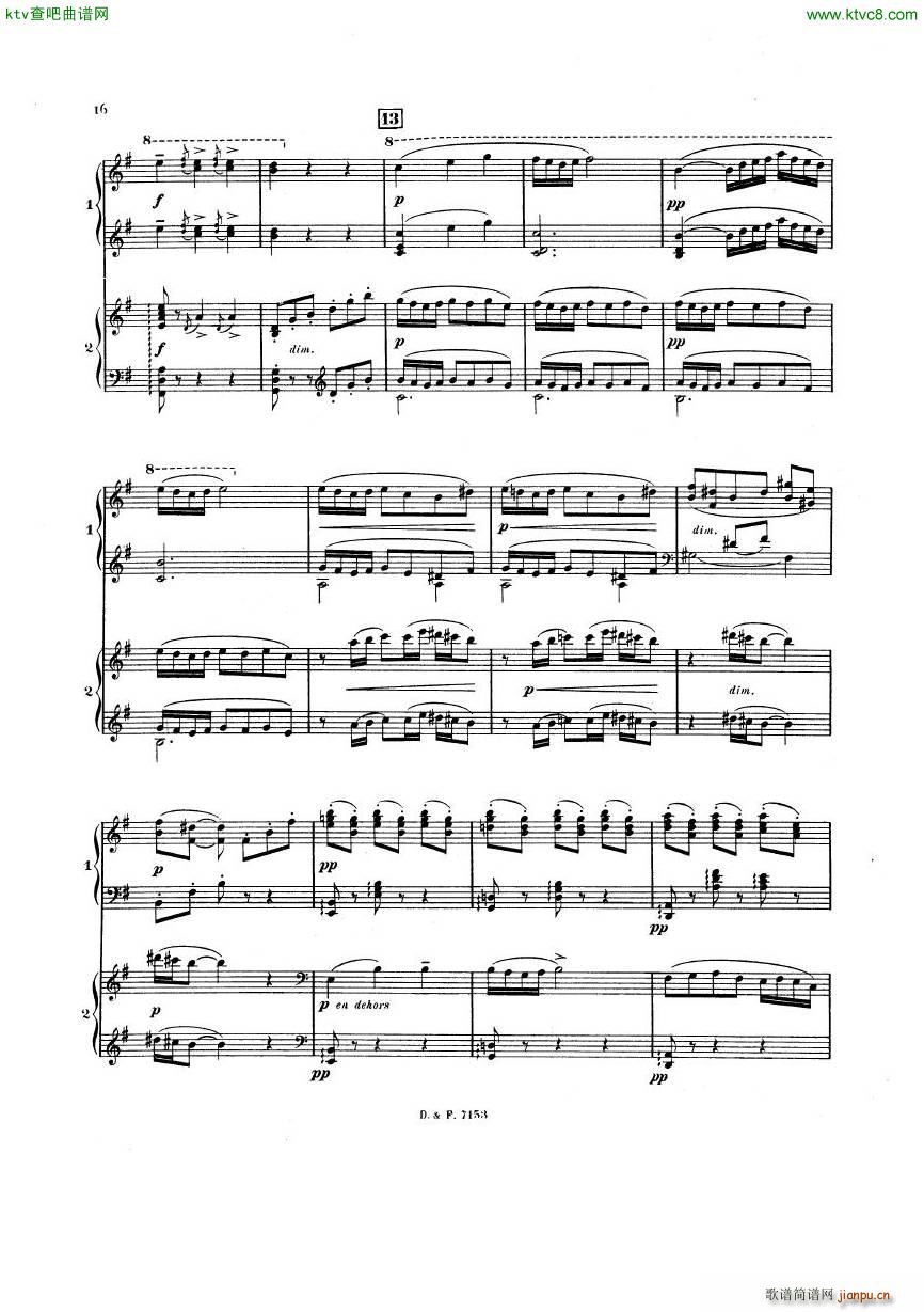 busser debussy Petite Suite 2P16