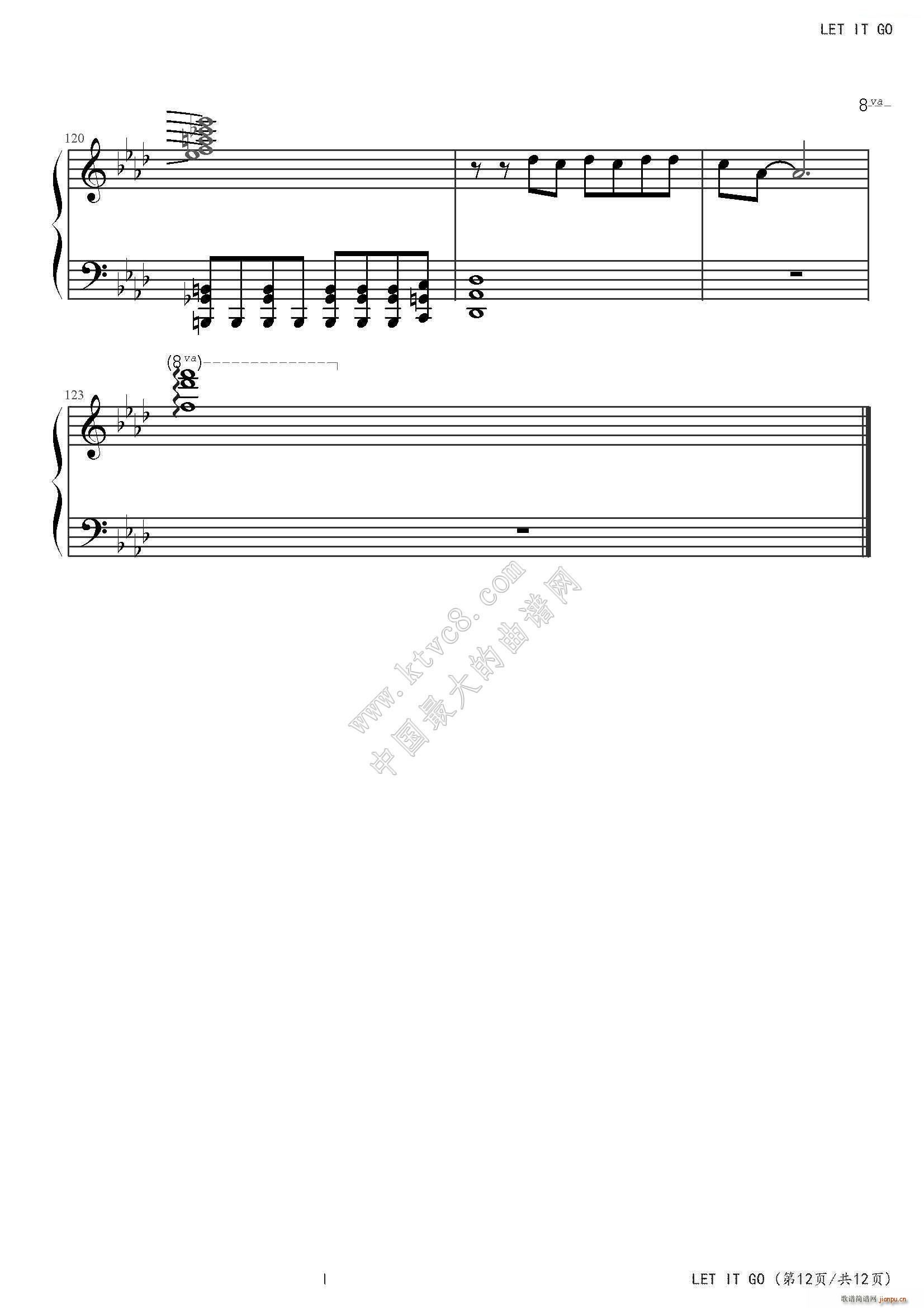 LET IT GO（FROZEN）12