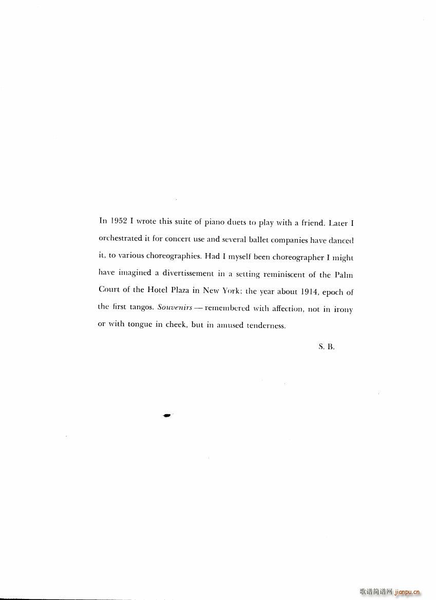 Barber op 28 Souvenirs piano solo2