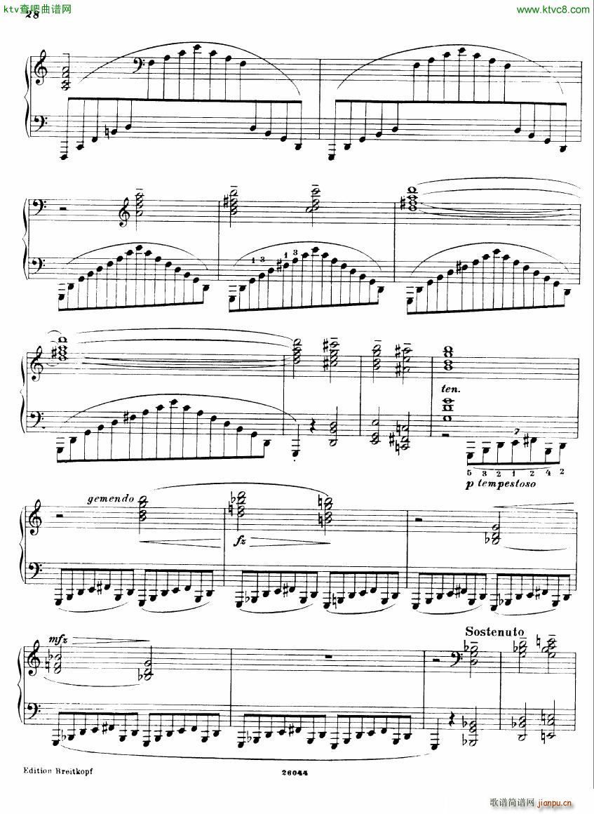 Busoni 1 Elegy No 39