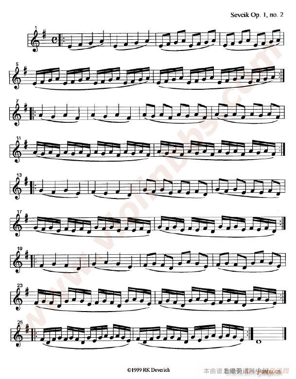 训练左手手指的颗粒性练习曲8