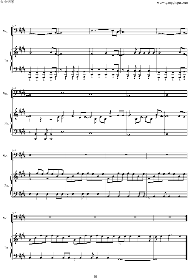 LOVE STORY MEETS VIVA LA VIDA-钢琴谱(钢琴曲)-世界名曲10