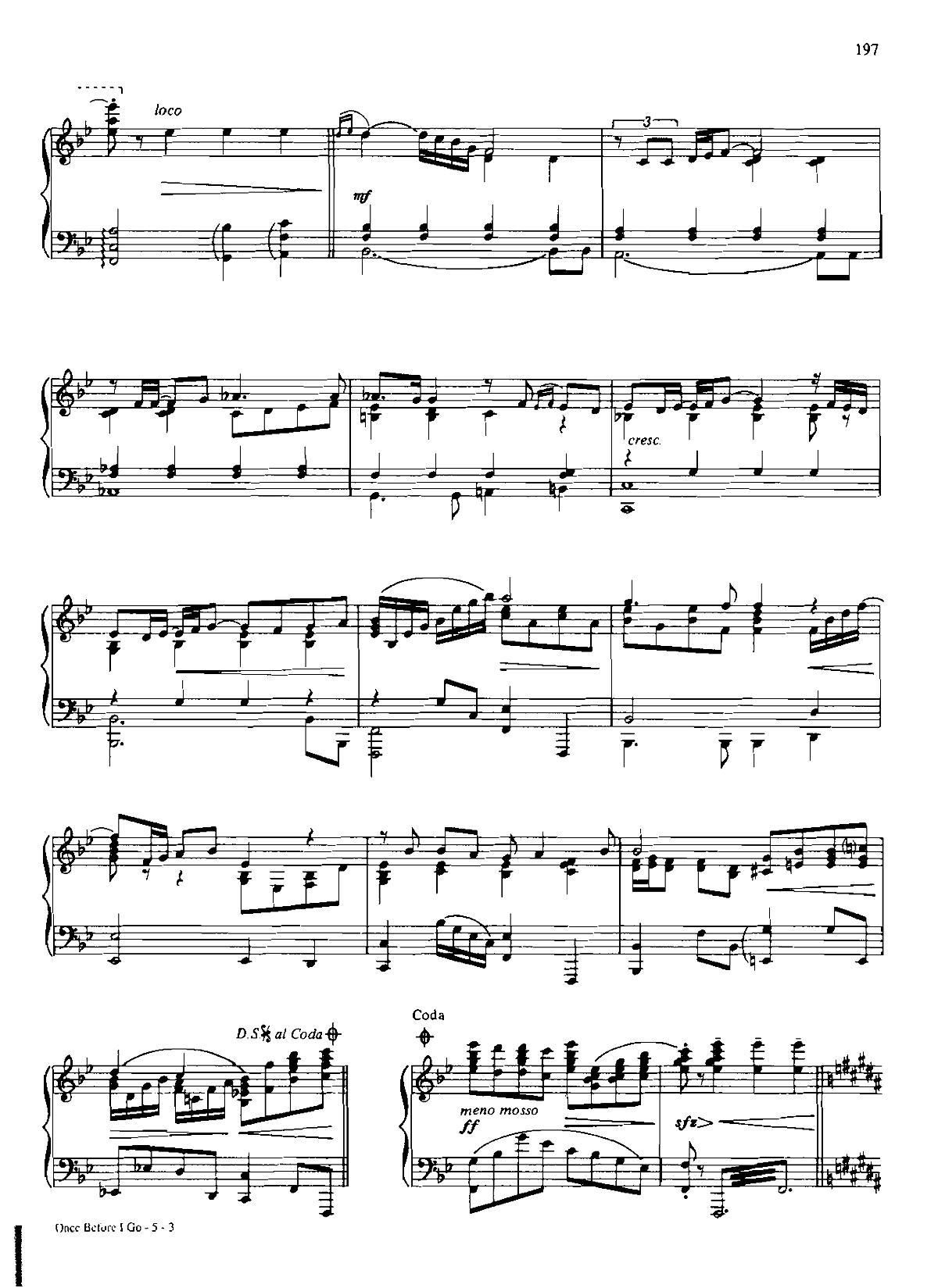 ONCE BEFORE I GO(Dan Coates 流行情调 集)3