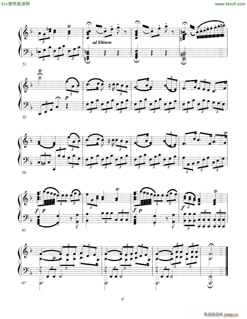 Clementi op 1a No 1 Sonate F major4