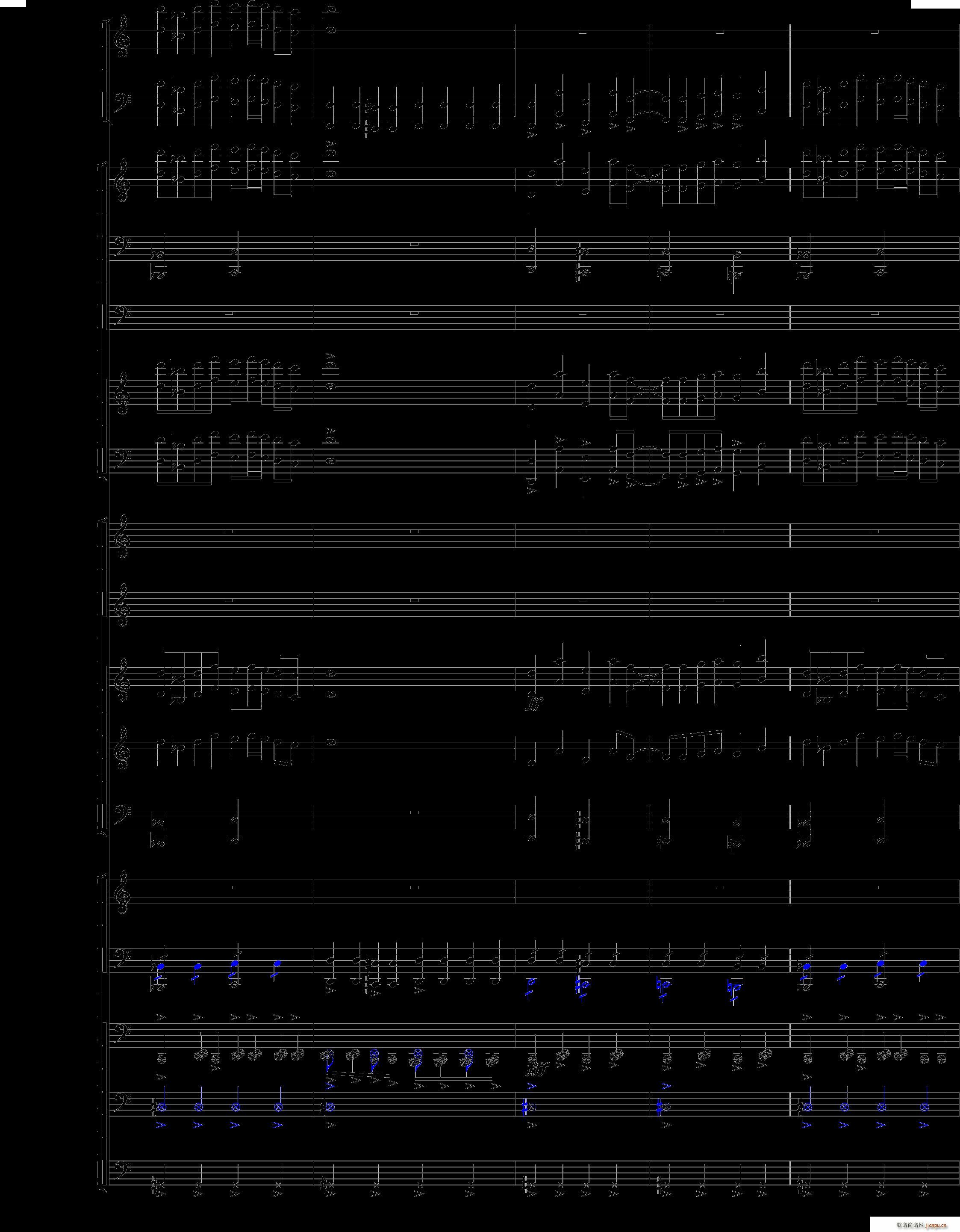 当管弦乐队遇上疯狂爵士鼓手震撼总谱22