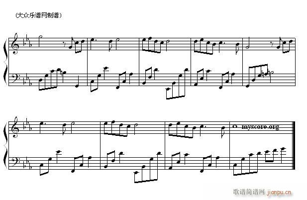 神秘园之歌(流行钢琴曲)2