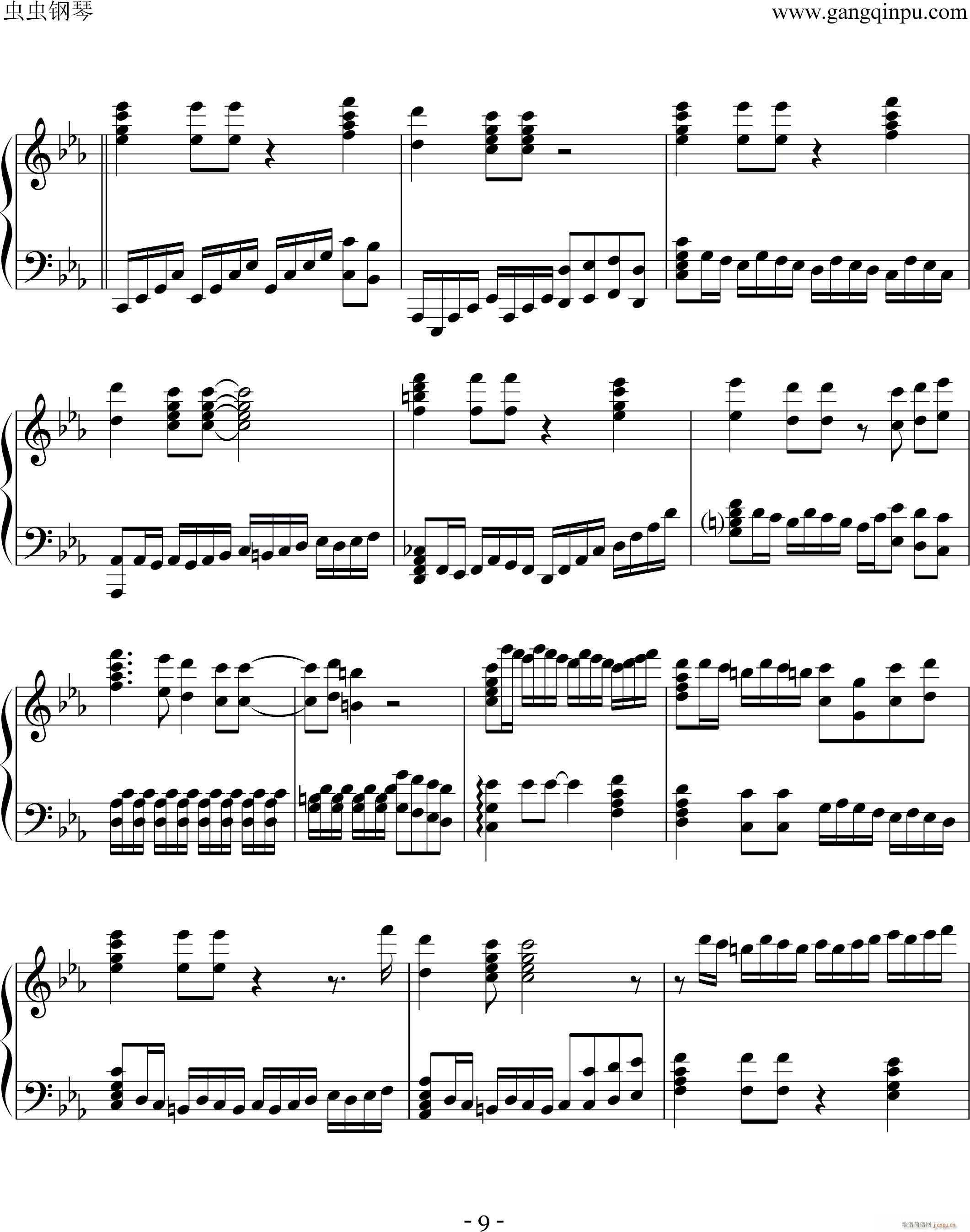 to the beginning 钢琴版 -��-�V-��-琴-_尾浦游纪9