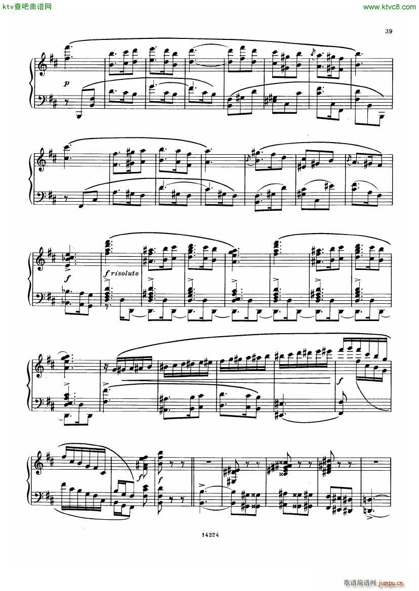 Balakirev Scherzo No 12