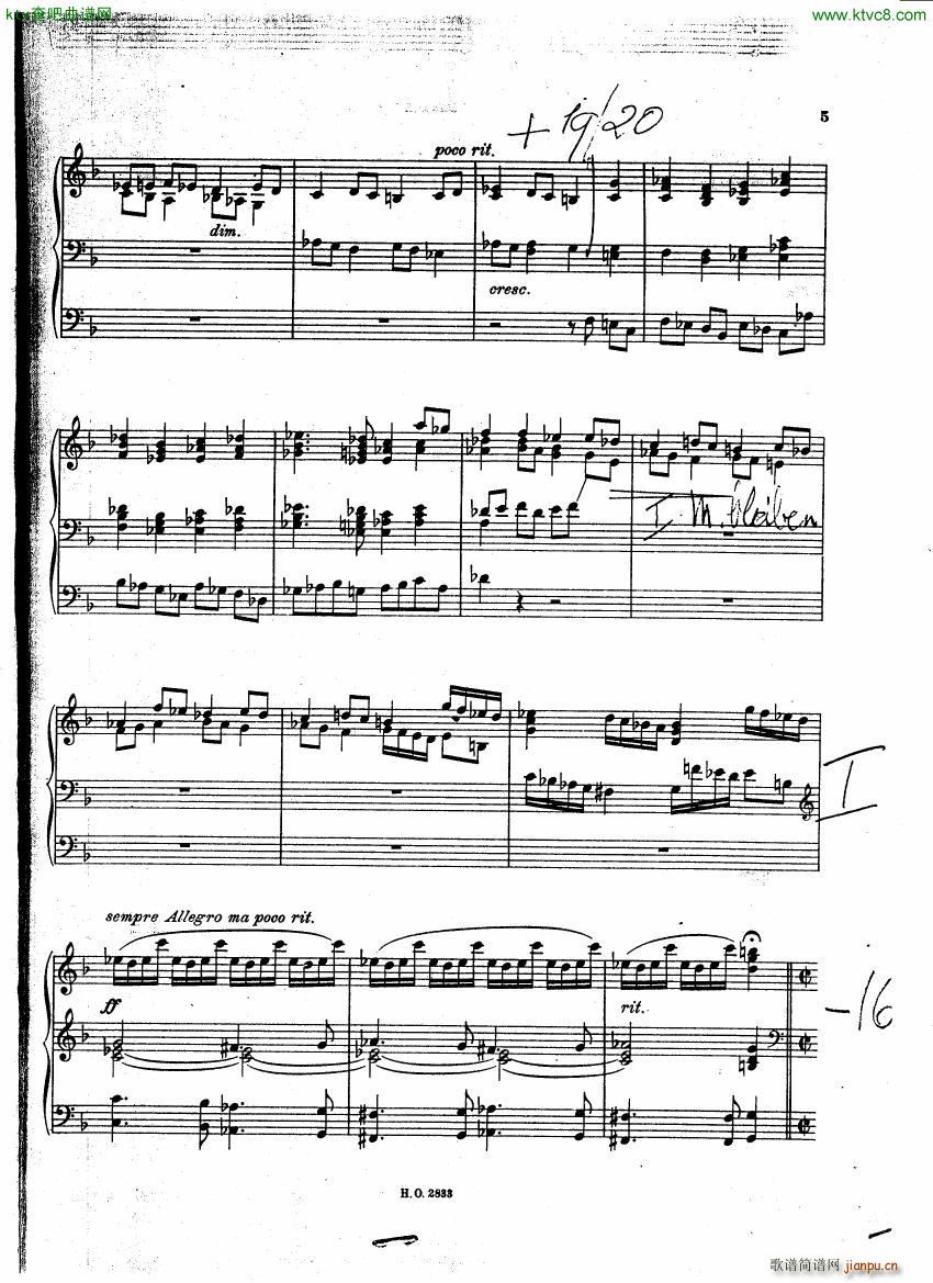 Bach JC Fugue F major on B A C H for organ4