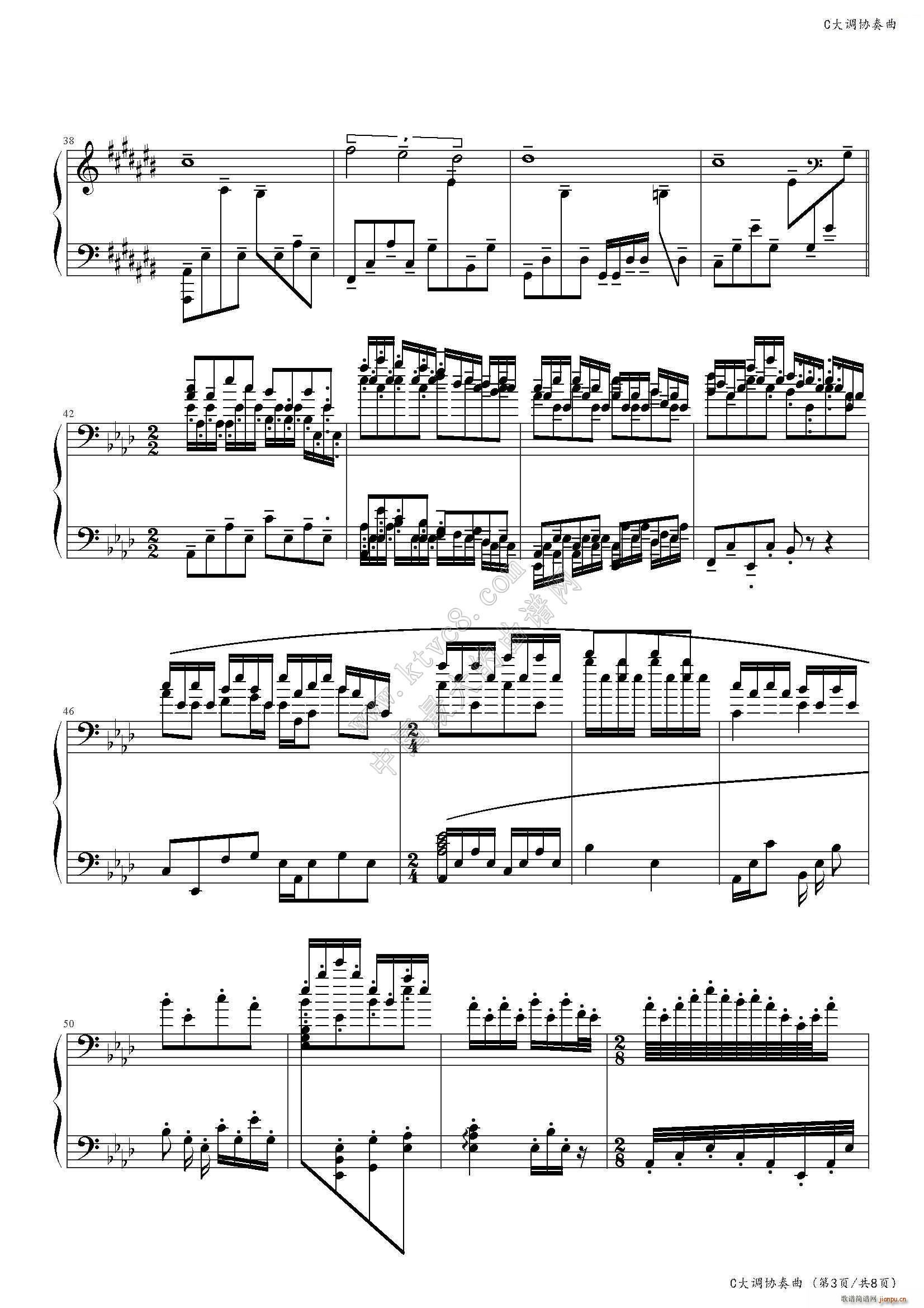 C大调协奏曲（5个乐章）3