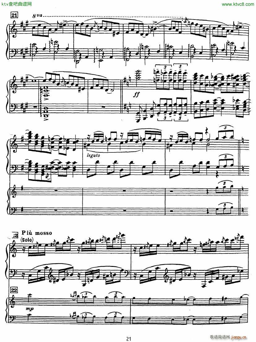 Rhapsody in Blue in Bb major Duet21