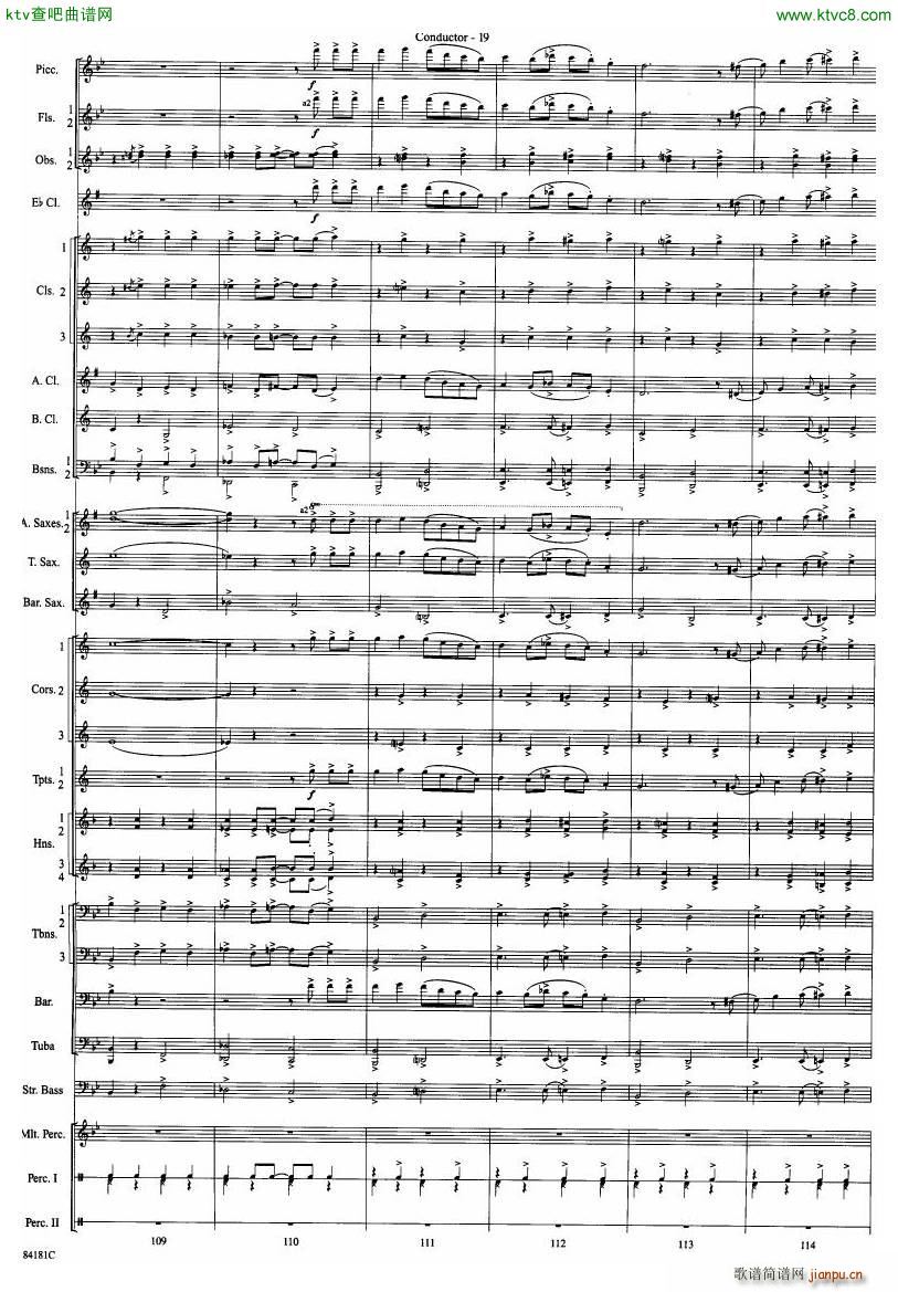 Anderson Sleigh Ride full score20