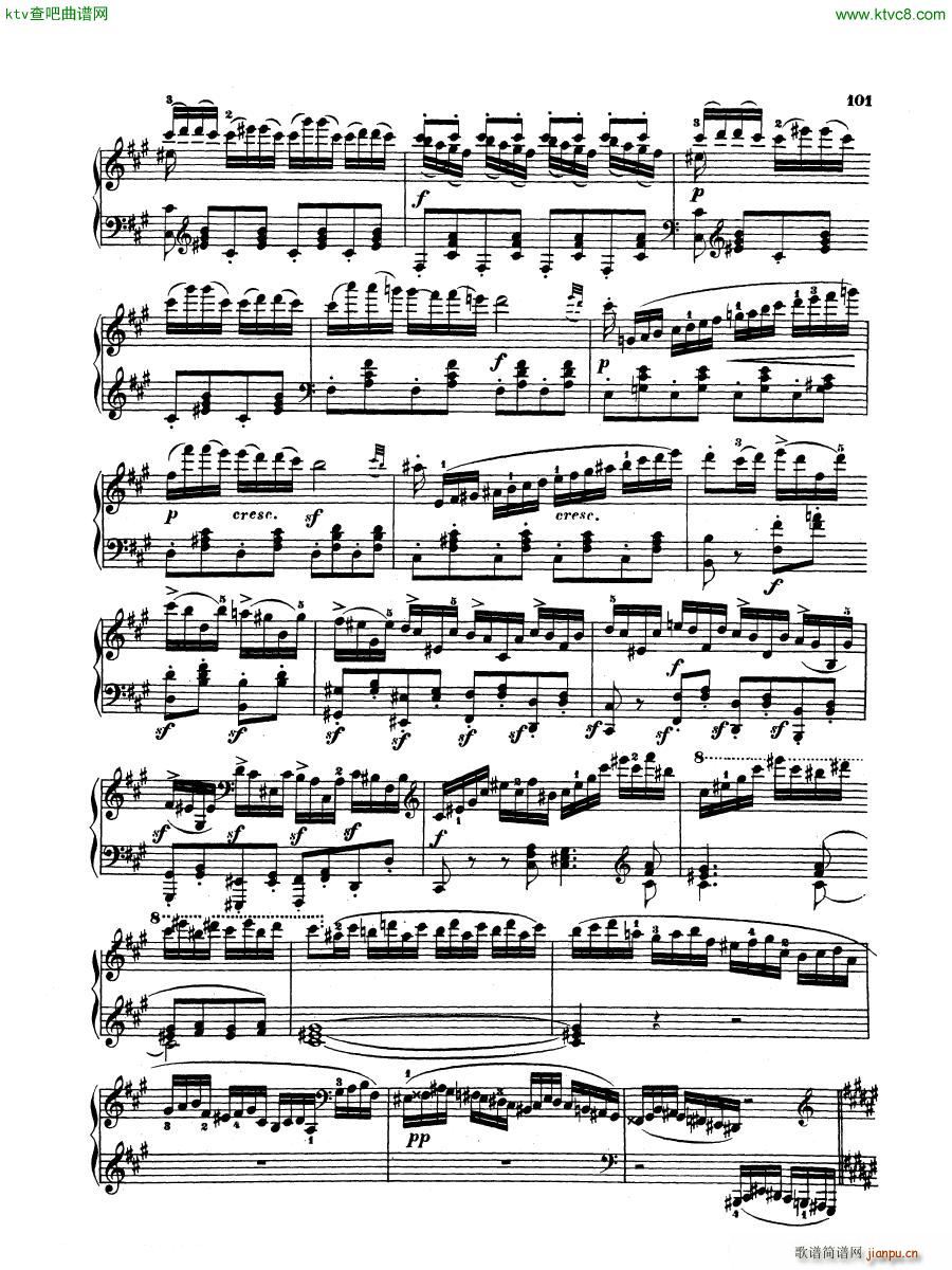 Hummel Sonata in F sharp minor Op 8128