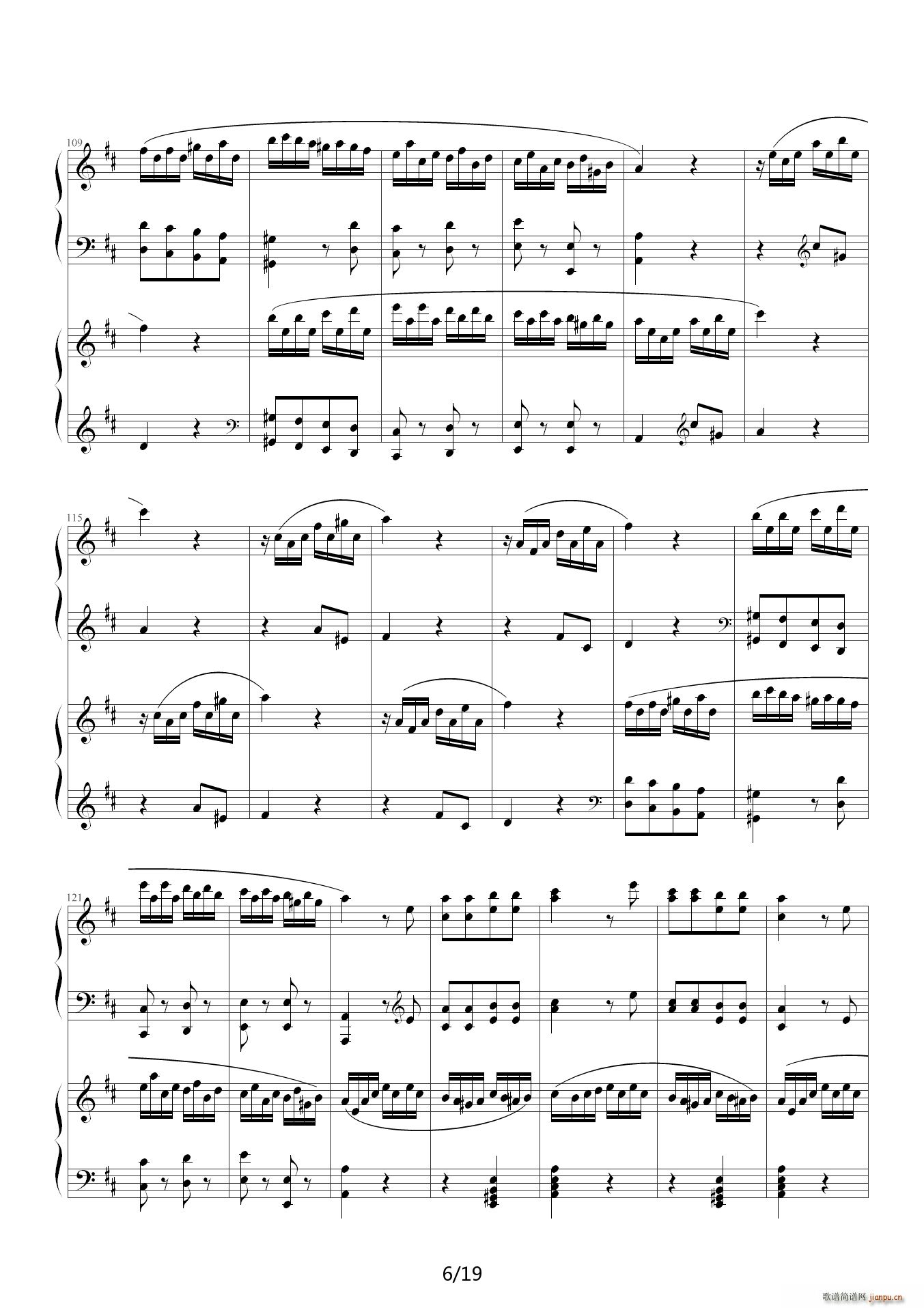 莫扎特D大调双钢琴奏鸣曲K448第三乐章6