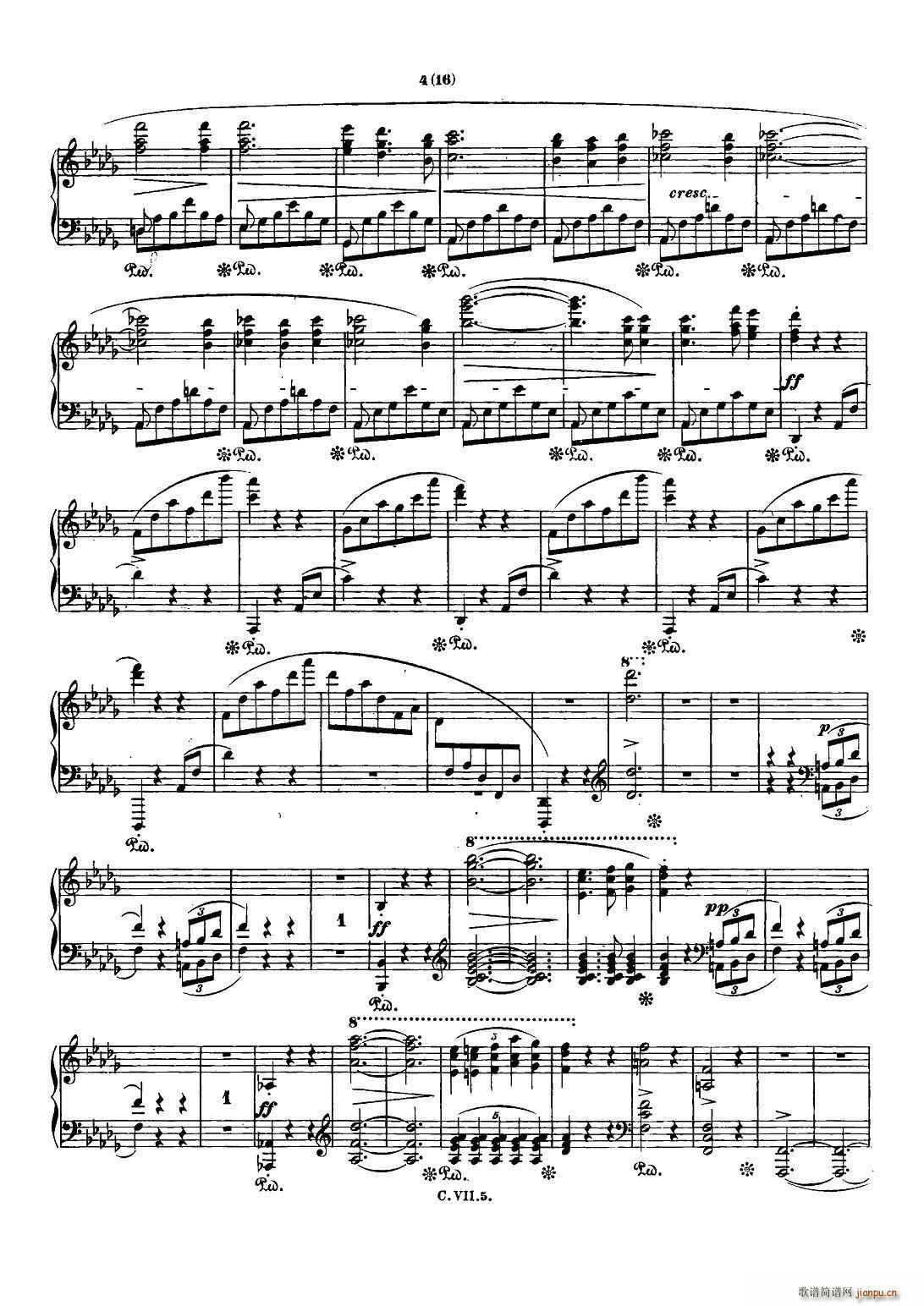 肖邦 钢琴谐谑曲 Chopin Scherzo（No 2 降b小调 Op 31）3