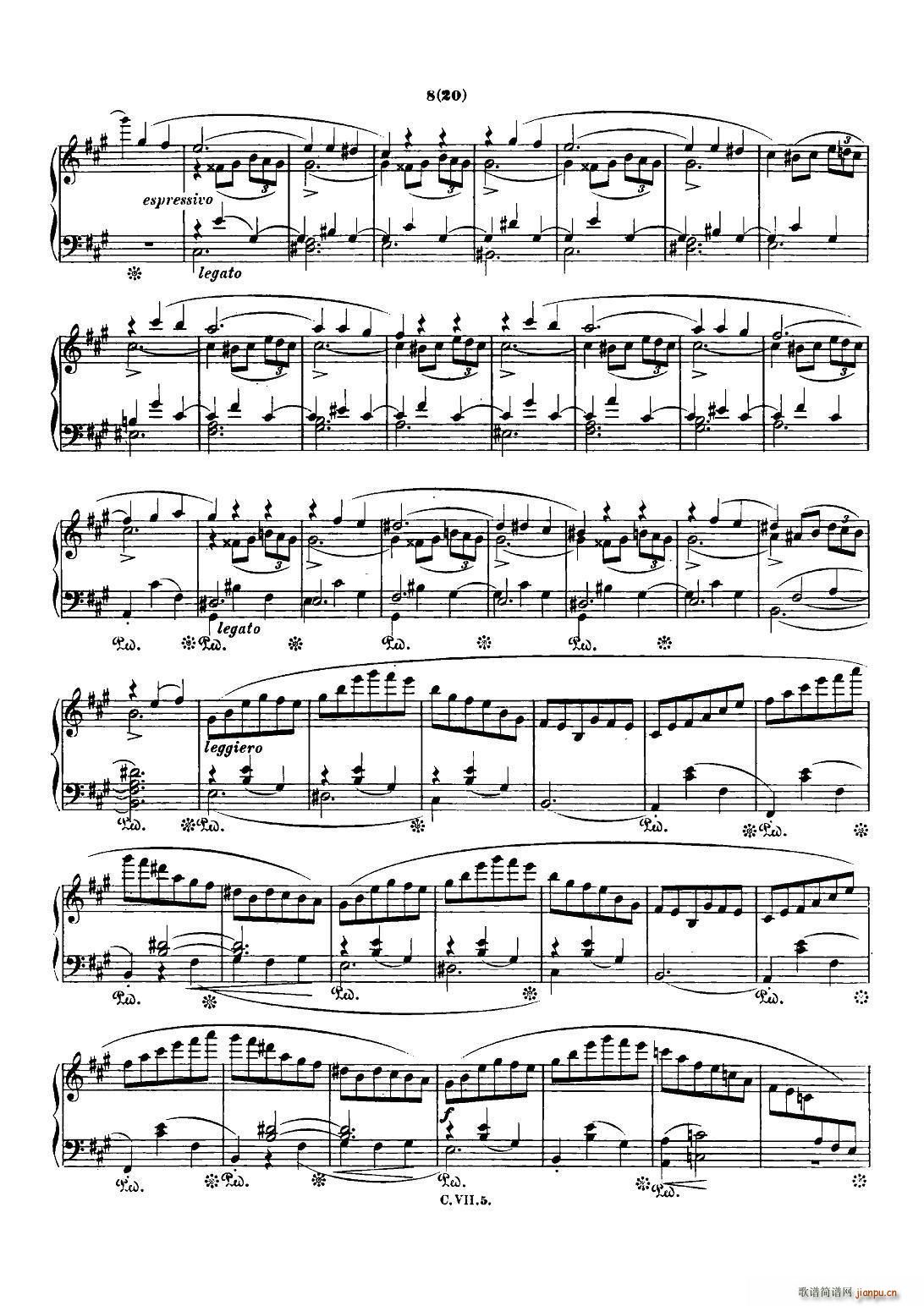 肖邦 钢琴谐谑曲 Chopin Scherzo（No 2 降b小调 Op 31）7