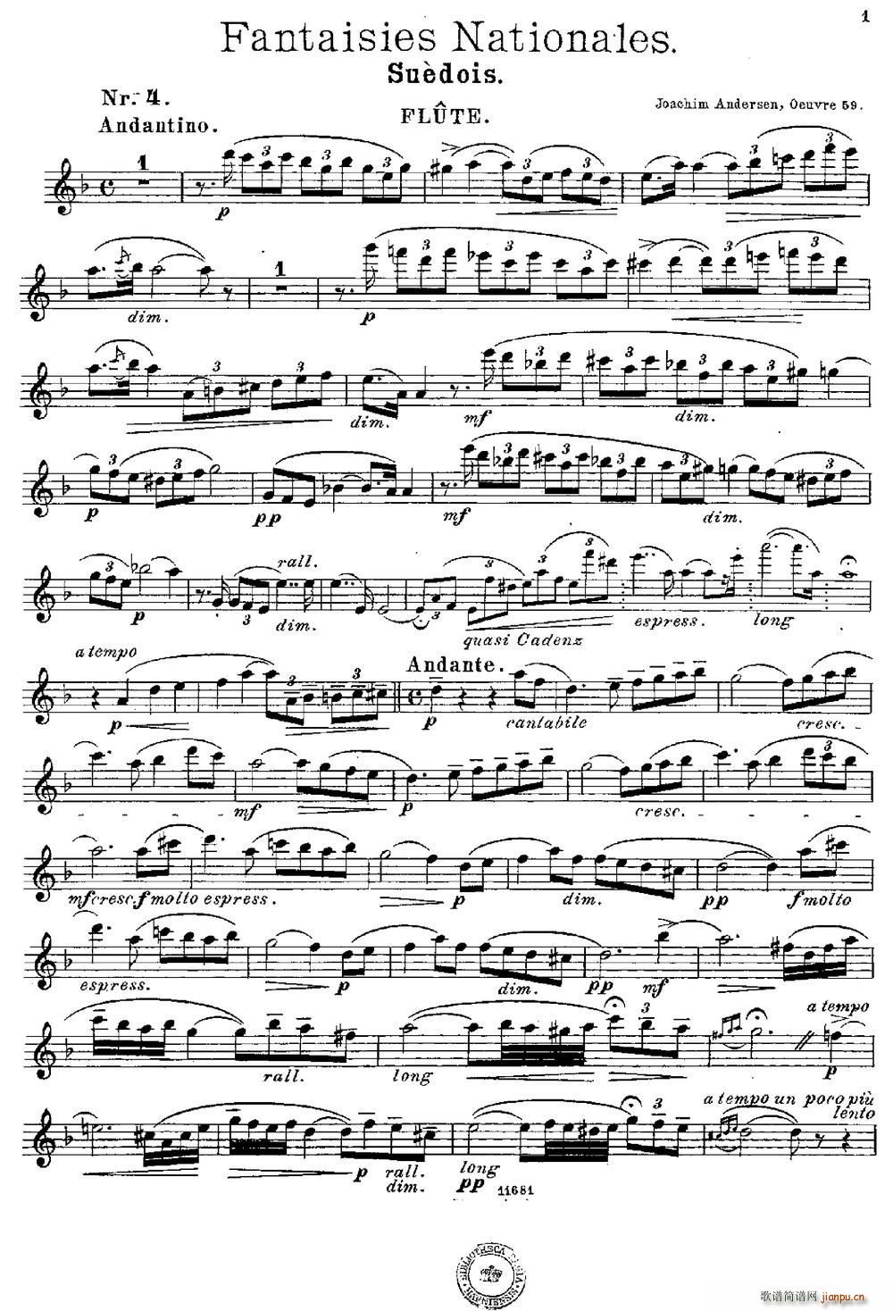 Fantaisies nationales Suedois (Op 59 No 4)1