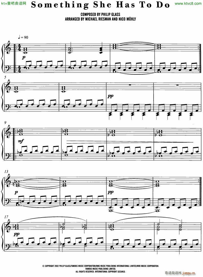 Philip Glass The Hours complete book13