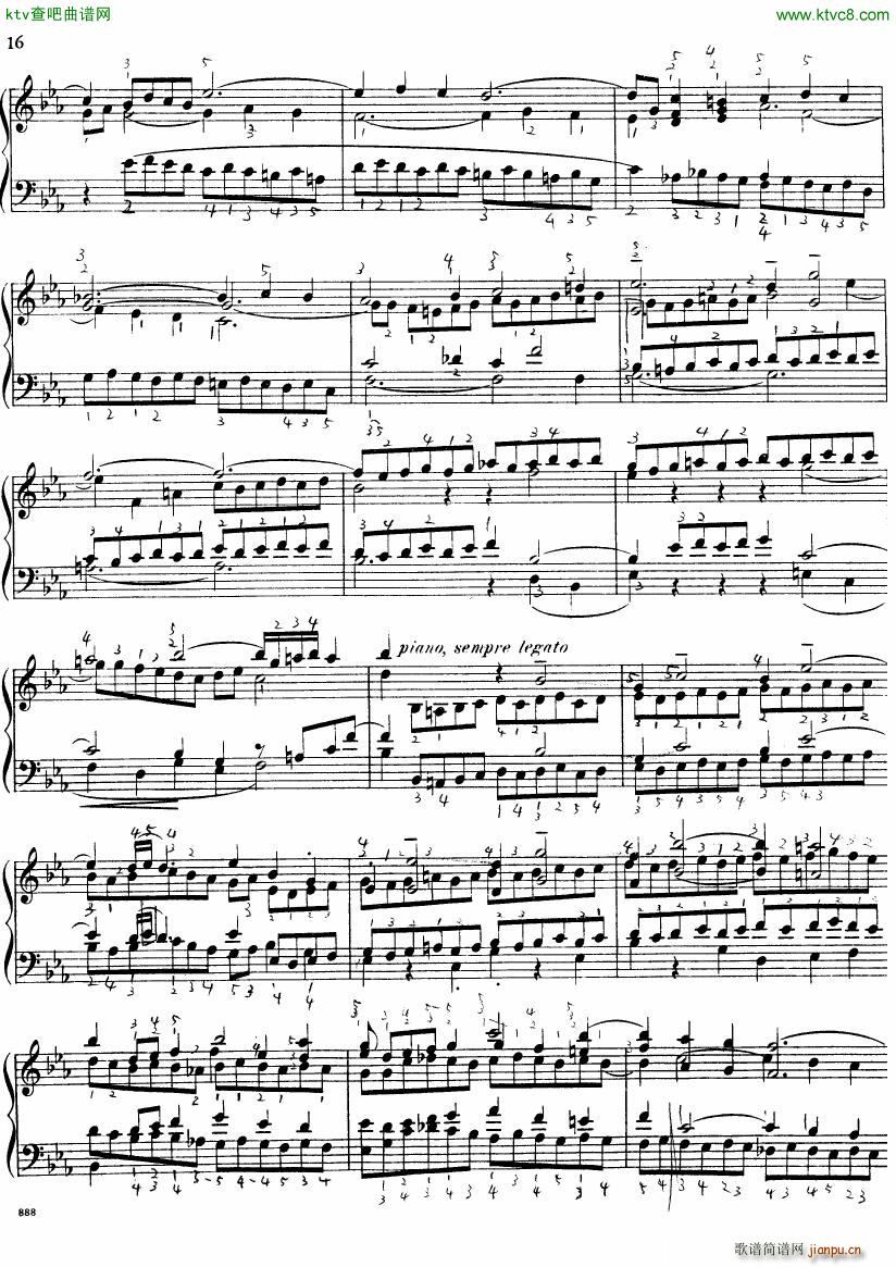 Bach JS BWV 552 Prelude and Fugue in Eb arr Busoni16