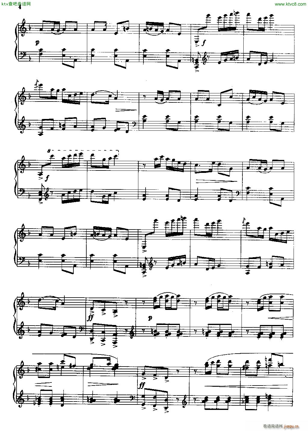 山东风俗组曲 对花 钢琴独奏曲2