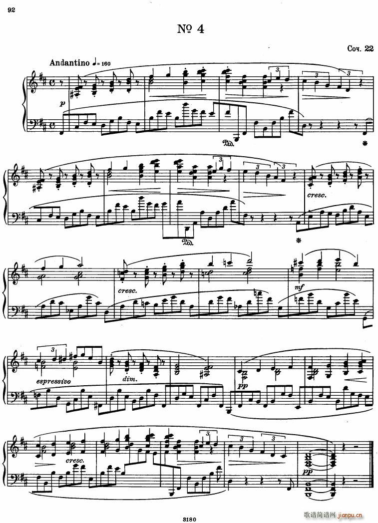 Beach Op 22 4 Preludes5