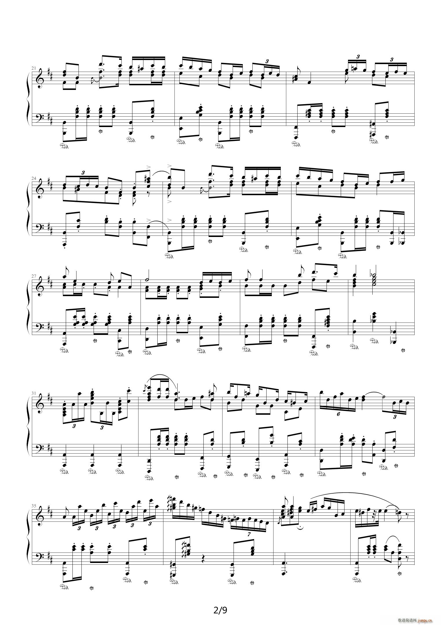 Polonaise in D Major D调2