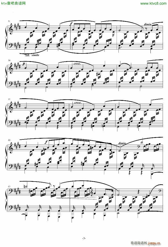 E大调无词歌 Op 19 No 1_门德尔松3