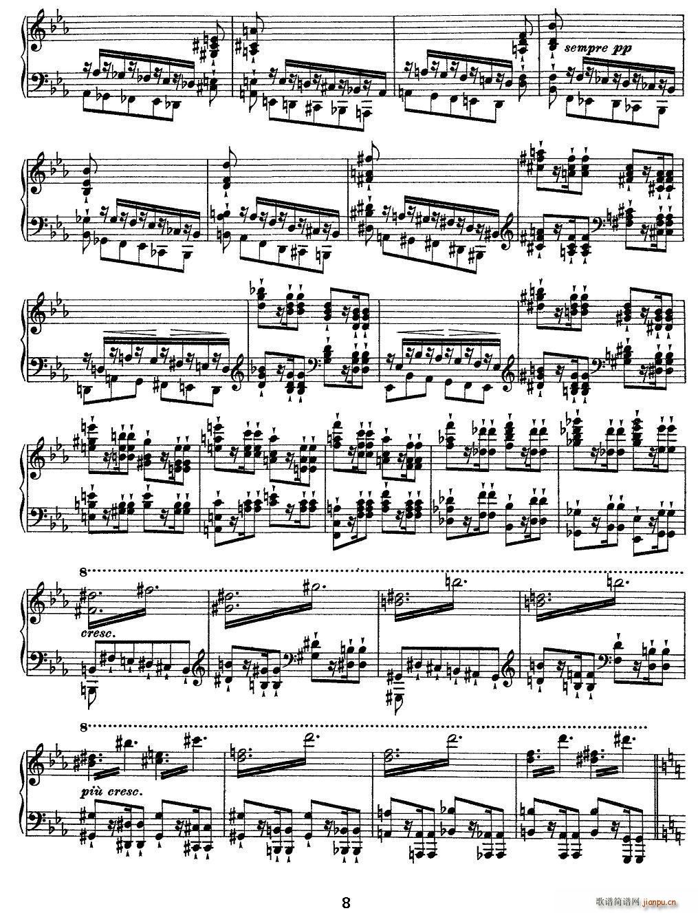 12首超级技巧练习曲 Wilde Jagd（狩猎）8