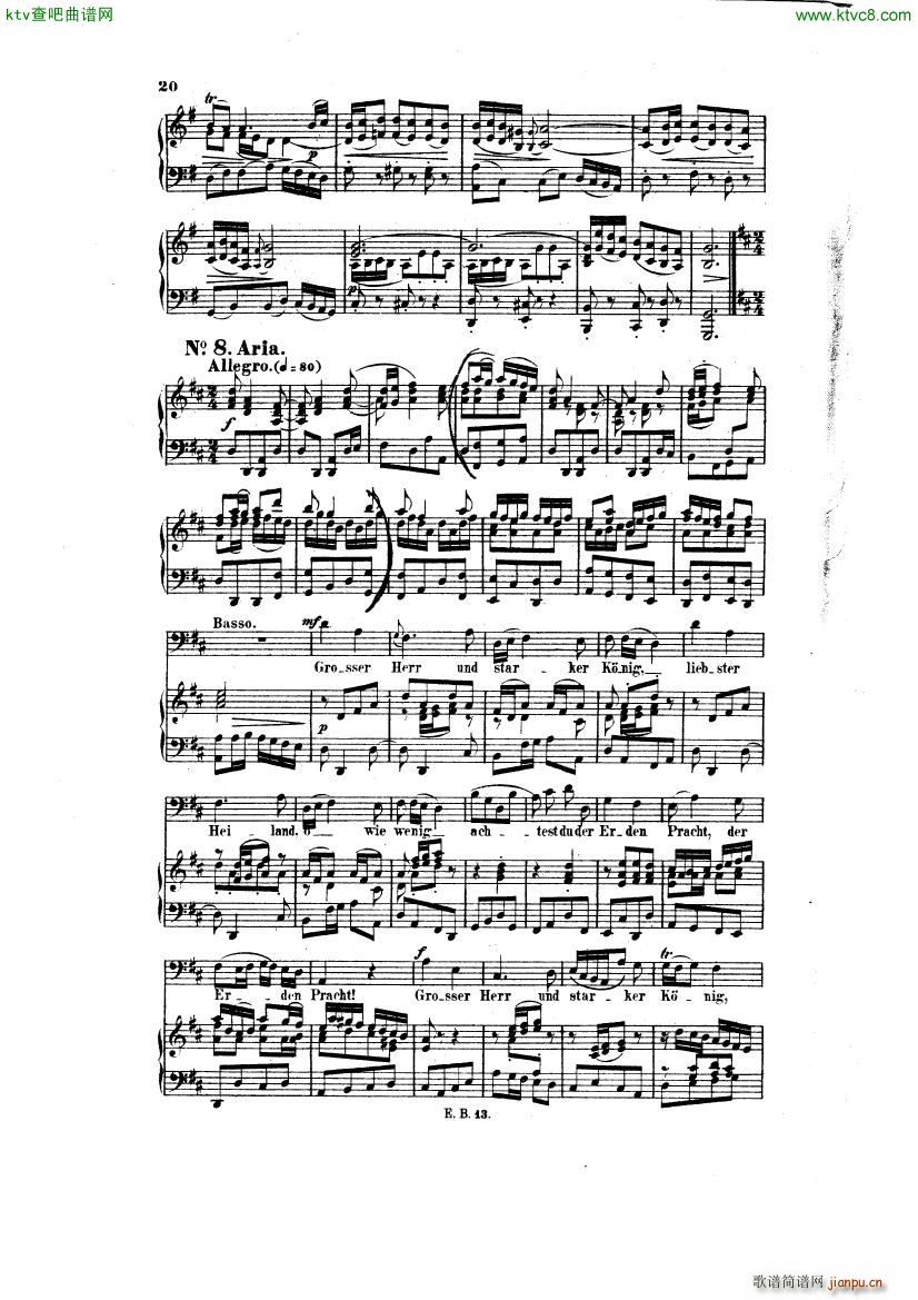 Bach JS BWV 248 Christmas Oratorio No 2 910