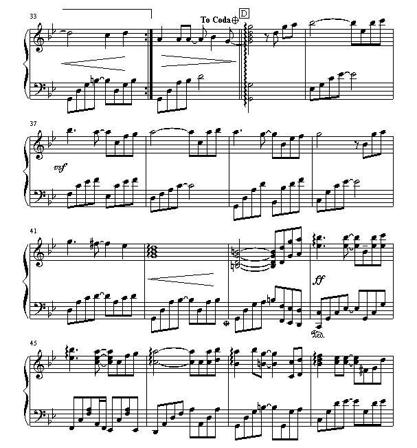 从开始到现在-钢琴谱(钢琴曲)-张信哲3