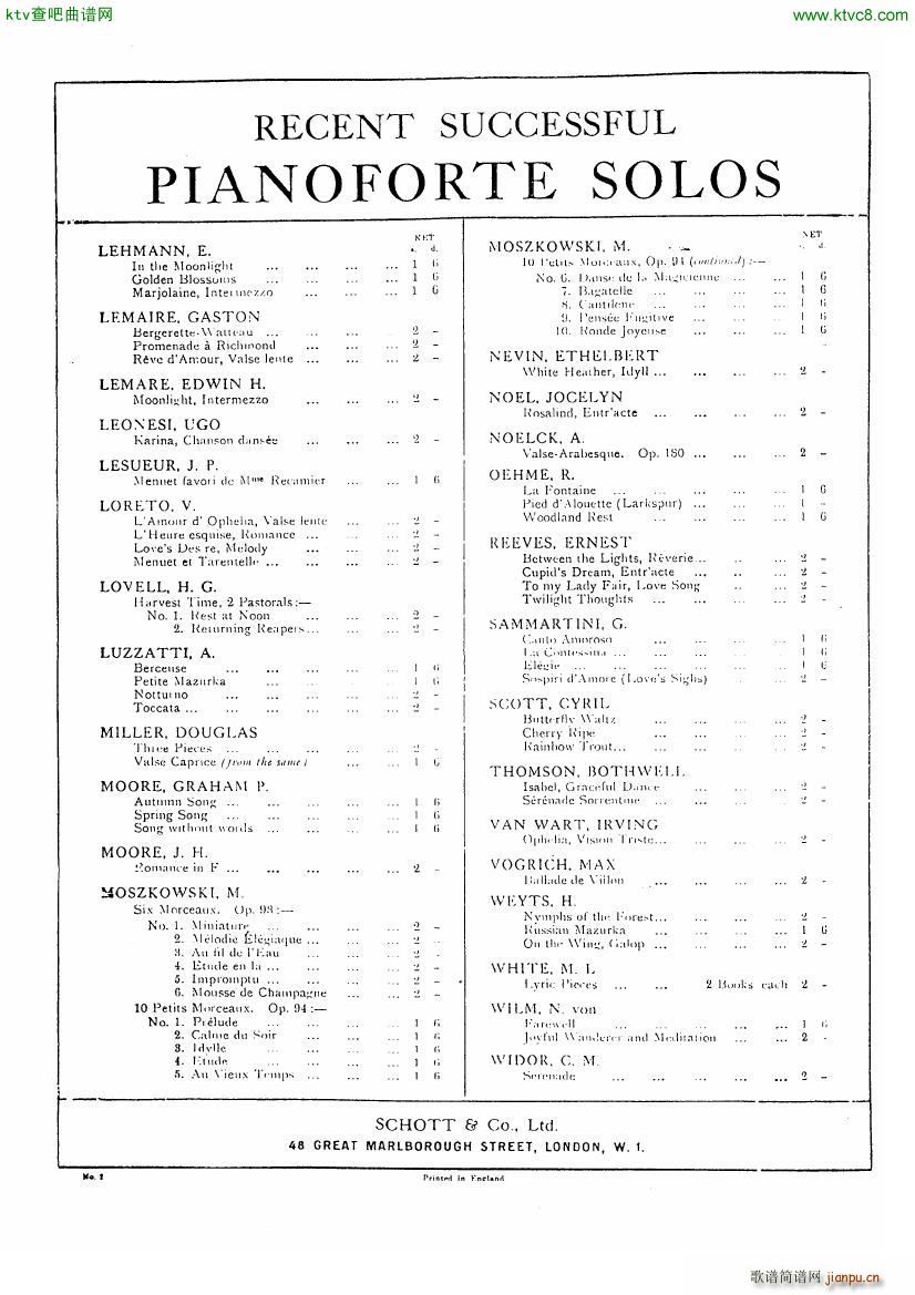 Mozart Backhaus Serenade from Don Juan8