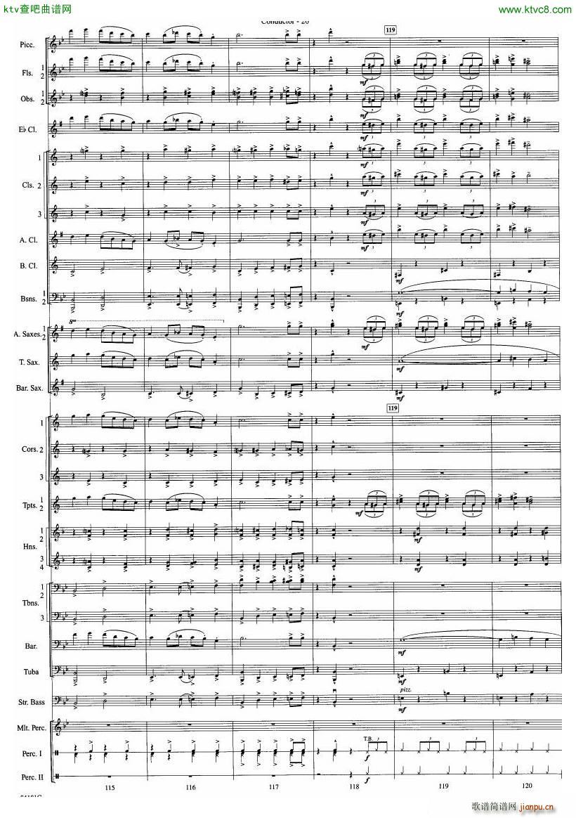 Anderson Sleigh Ride full score21