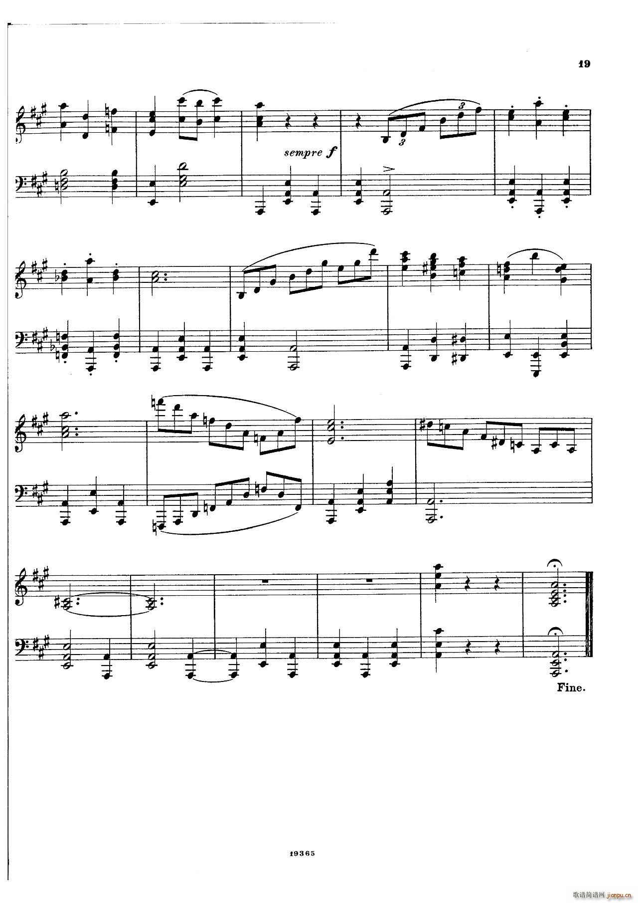 封 泽姆林斯基-Landliche Tanzee Op 1（乡村舞曲 ）18