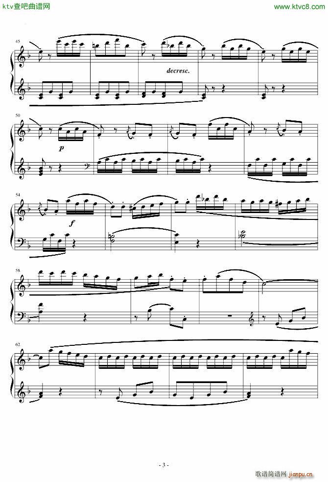 贝多芬F大调小奏鸣曲_贝多芬 beethoven3