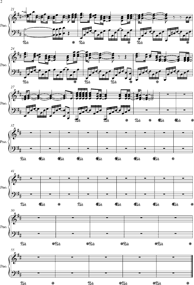 卡萨布兰卡-钢琴谱(钢琴曲)-欧美经典2