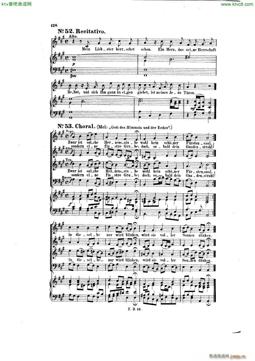 Bach JS BWV 248 Christmas Oratorio No 51 539