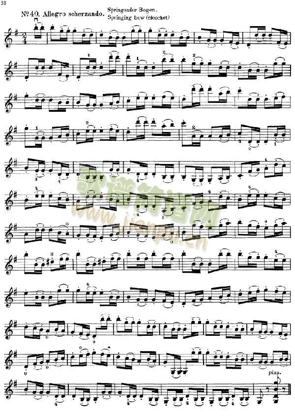沃尔法特：练习曲60首 Op.45 (21-30页)10