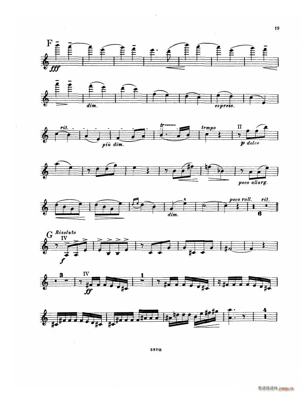 Bowen Suite for violin and piano violin part19