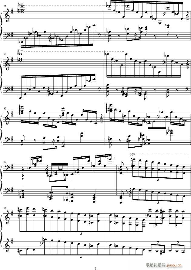 诺玛的回忆（十大最难钢琴曲之一）_李斯特7